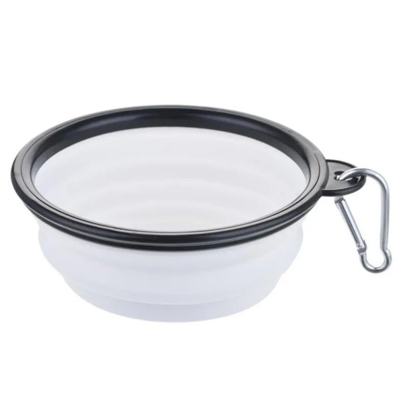 Collapsible Pet Travel Bowl – Portable Silicone Food & Water Bowl for Dogs and Cats
