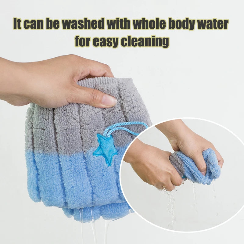 1 Pack Stitched Color Portable Knitted Toilet Mat – Thickened, Washable & Antifreeze Toilet Cover
