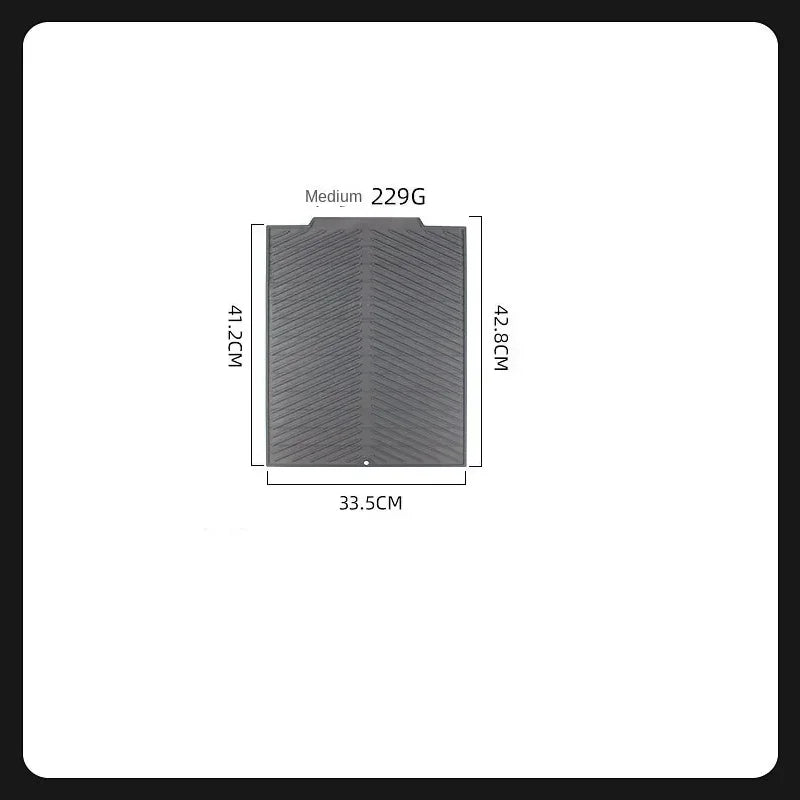 Quick Dry Silicone Feeding Mat with Rubber Backing for Cats and Dogs