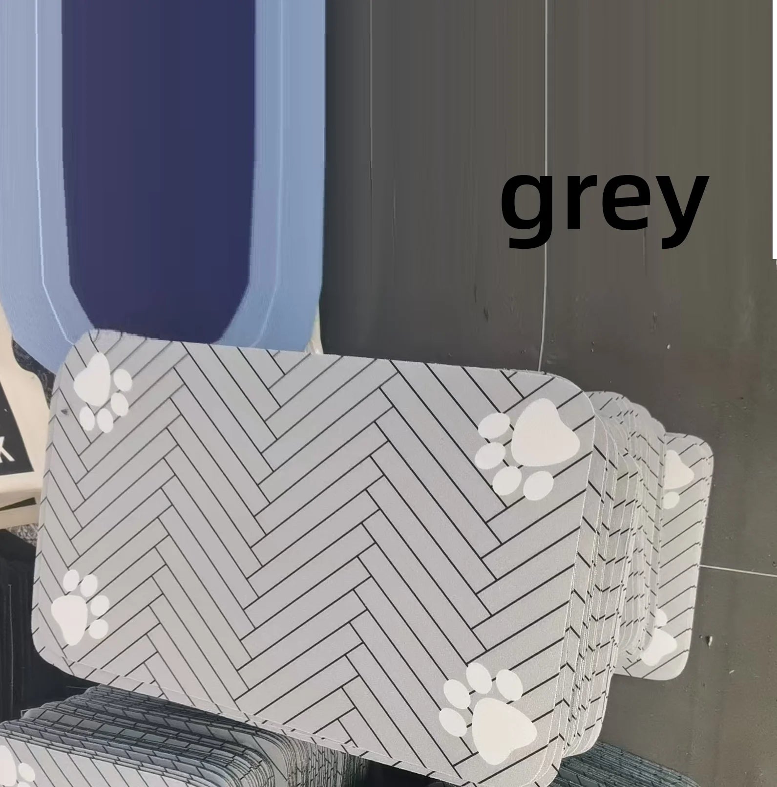 Quick Dry Silicone Feeding Mat with Rubber Backing for Cats and Dogs
