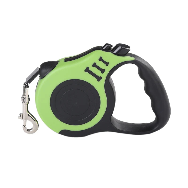 Automatic Retractable Pet Leash – 3m/5m Nylon Lead with Quick Release for Small Dogs & Cats