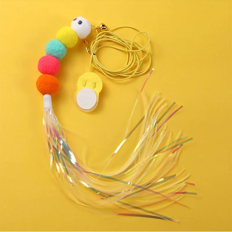 DragonfIy Feather Cat tOY With Bell