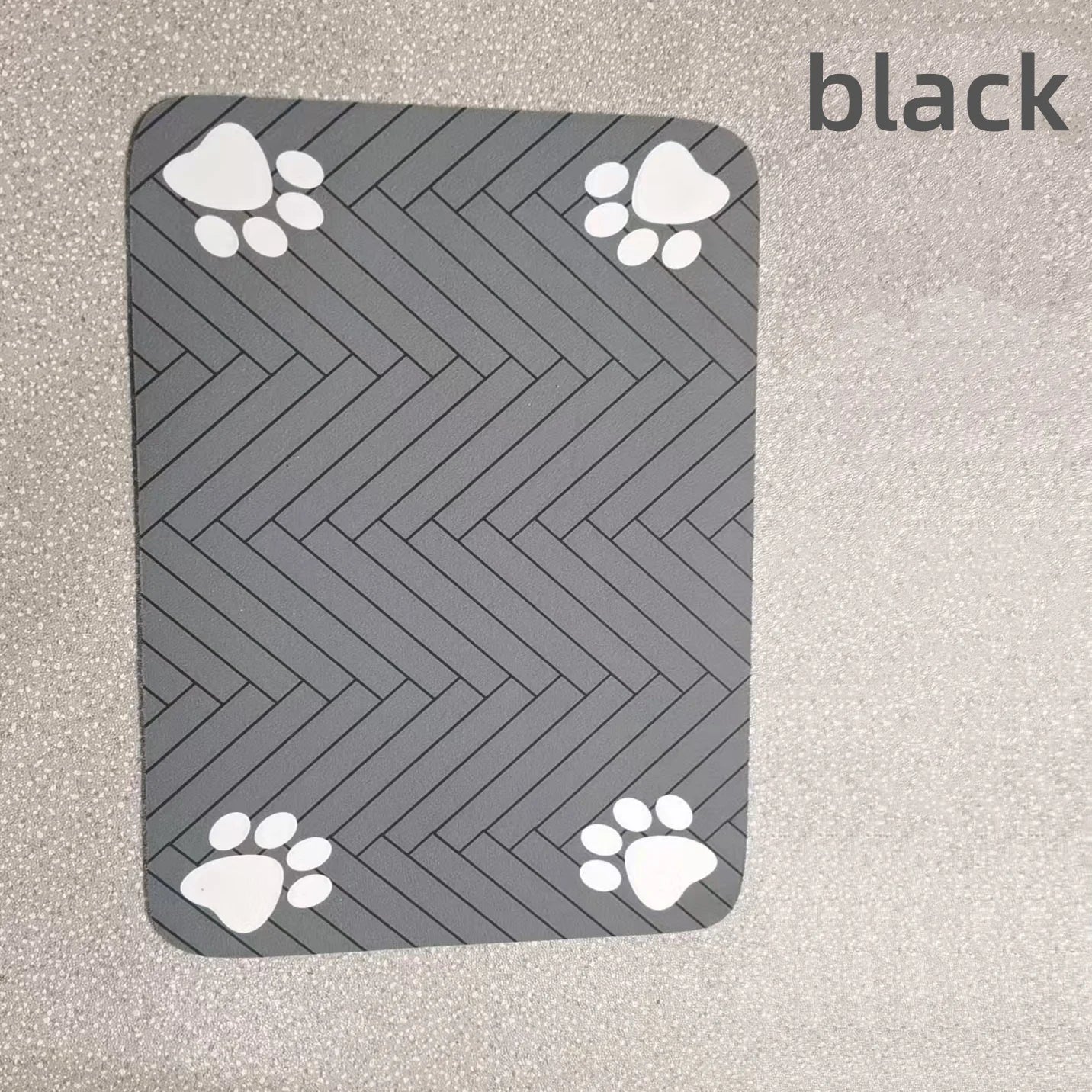 Quick Dry Silicone Feeding Mat with Rubber Backing for Cats and Dogs