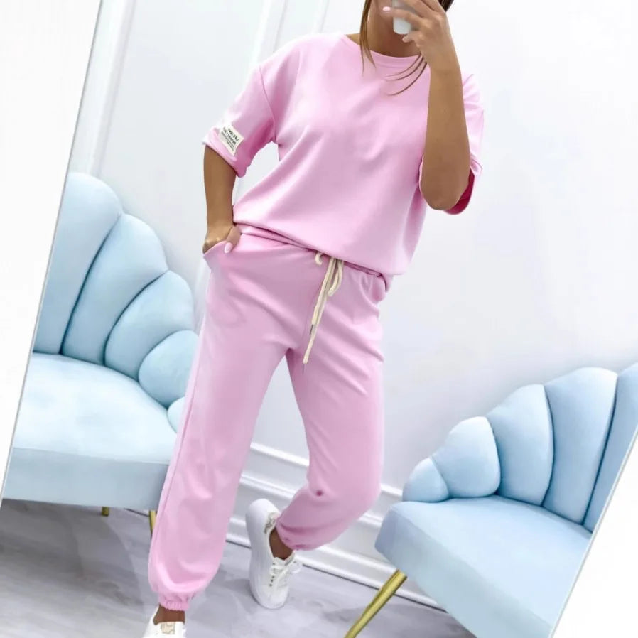 Women's Artistic Vintage Style Set – Polyester & Cashmere Blend – Solid Color Casual Wear for Everyday Elegance