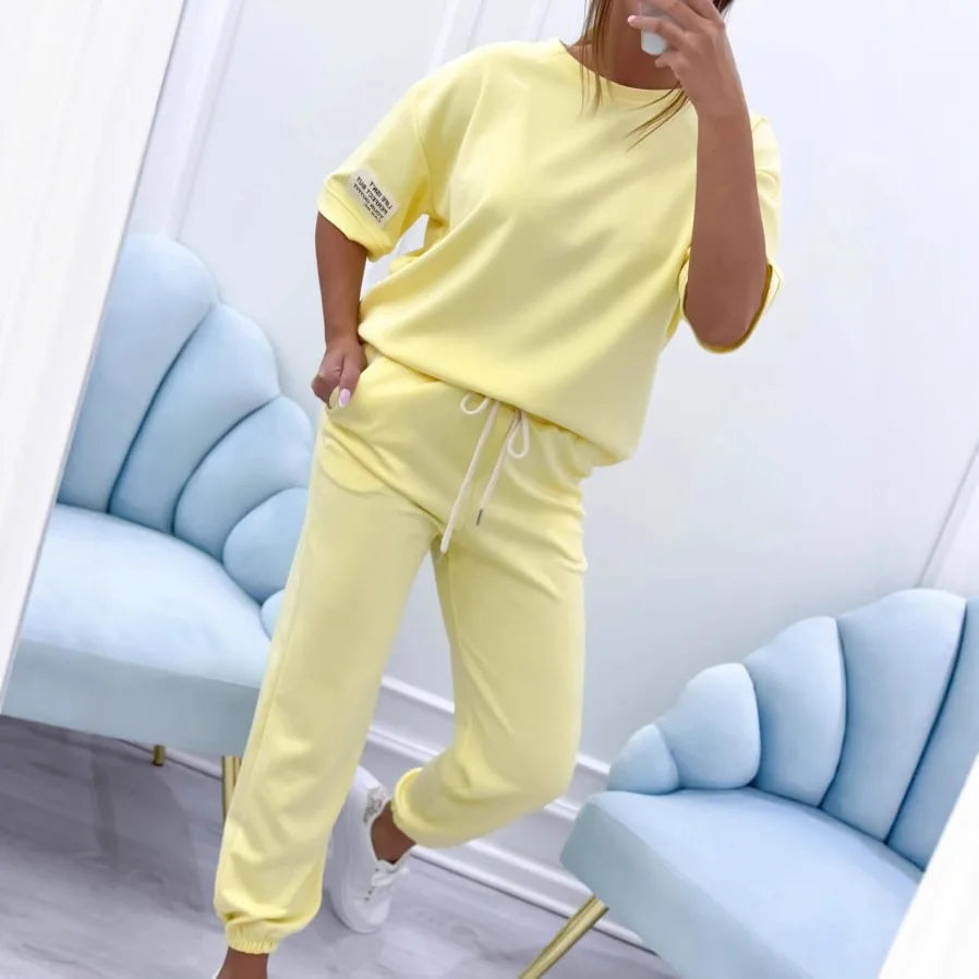 Women's Artistic Vintage Style Set – Polyester & Cashmere Blend – Solid Color Casual Wear for Everyday Elegance