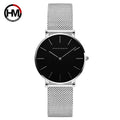 Hannah Martin Damen Uhr – Elegante Armbanduhr mit Edelstahl Mesh-Armband