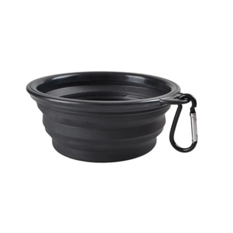 Collapsible Pet Travel Bowl – Portable Silicone Food & Water Bowl for Dogs and Cats